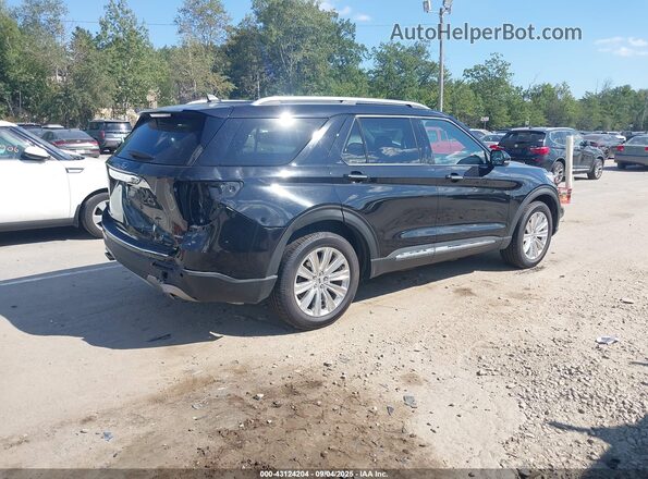 1FM5K8FW2NNA09668 2022 FORD FORD EXPLORER Black Հետևի ձախ