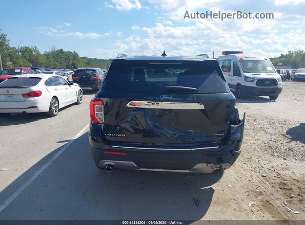 1FM5K8FW2NNA09668 2022 FORD FORD EXPLORER Black Սարքավորումների վահանակի տեսք