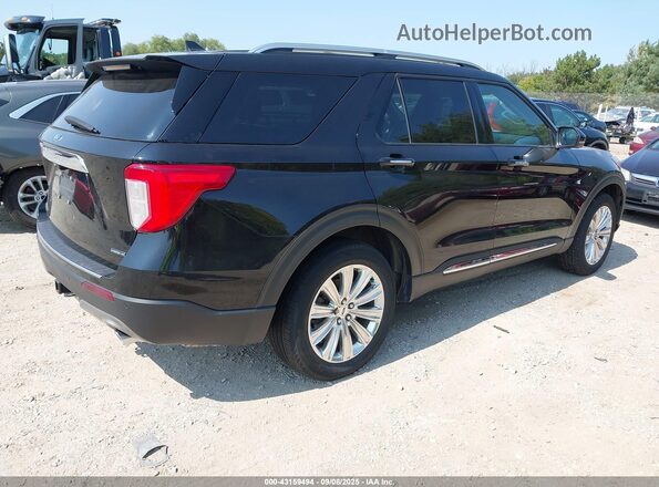 1FM5K8FW4PNA02109 2023 FORD FORD EXPLORER Black Tył prawy