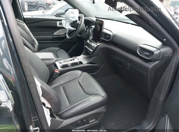 1FM5K8GC6RGA37469 2024 FORD FORD EXPLORER Gray Widok wnętrza z przodu