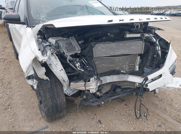 1FM5K8GC8LGC29421 2020 FORD FORD EXPLORER White წინა ხედი
