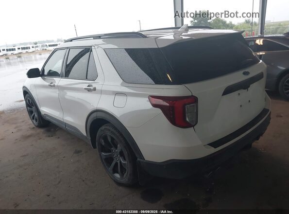 1FM5K8GC8LGC29421 2020 FORD FORD EXPLORER White უკანა მარცხენა