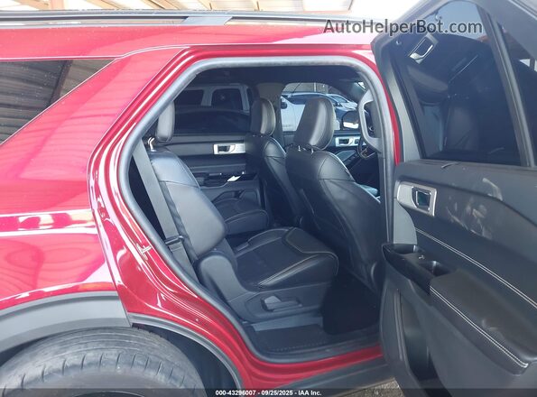 1FM5K8GC8NGA12096 2022 FORD FORD EXPLORER Red VIN sticker view
