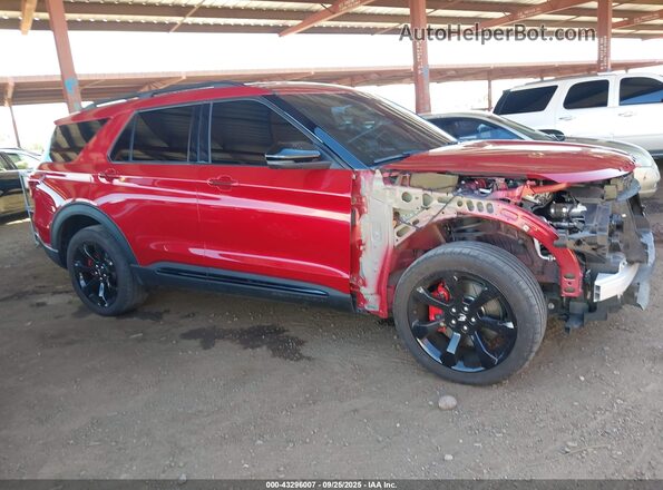 1FM5K8GC8NGA12096 2022 FORD FORD EXPLORER Red 