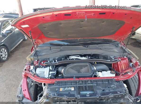 1FM5K8GC8NGA12096 2022 FORD FORD EXPLORER Red Rear view
