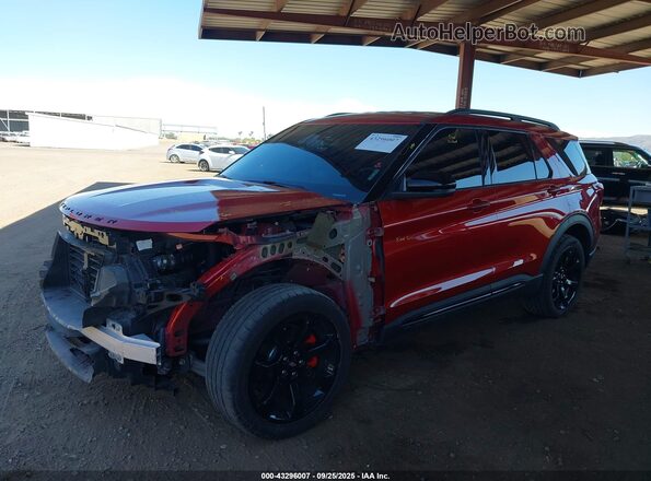 1FM5K8GC8NGA12096 2022 FORD FORD EXPLORER Red 