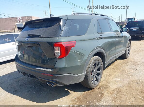 1FM5K8GC9RGA20536 2024 FORD FORD EXPLORER Green უკანა მარჯვენა