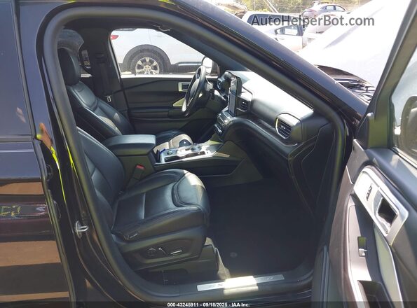 1FM5K8HC4LGA51831 2020 FORD FORD EXPLORER Black წინა სალონის ხედი