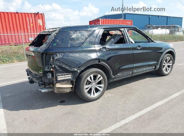 1FM5K8HC6LGA80540 2020 FORD FORD EXPLORER Black უკანა მარჯვენა
