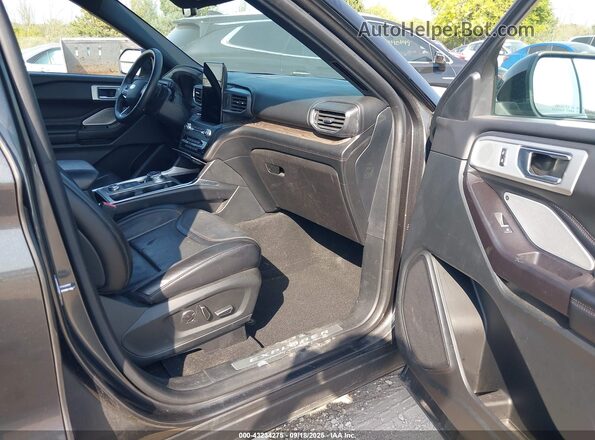 1FM5K8HC8LGB02408 2020 FORD FORD EXPLORER Gray Вид салону спереду