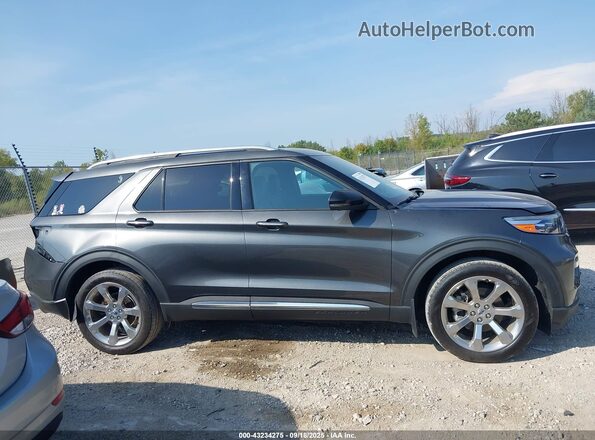 1FM5K8HC8LGB02408 2020 FORD FORD EXPLORER Gray Вид задньої частини салону