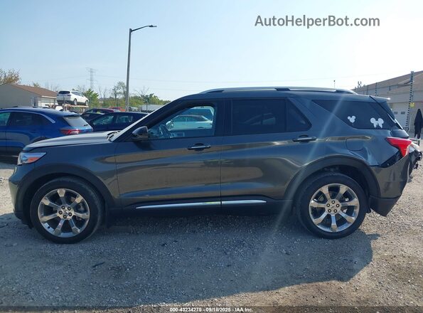 1FM5K8HC8LGB02408 2020 FORD FORD EXPLORER Gray Панорамний вид салону 360°
