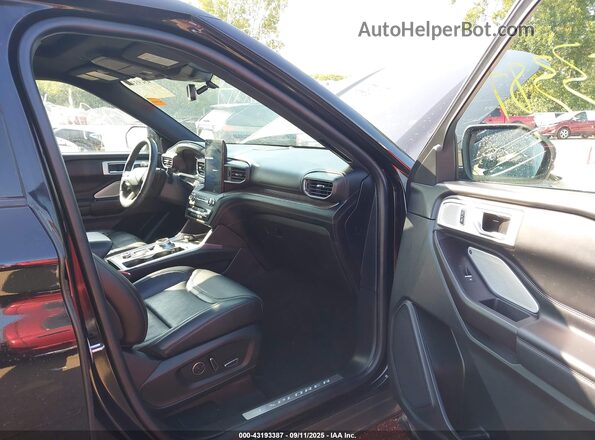 1FM5K8HC9LGA51159 2020 FORD FORD EXPLORER Black Front interior view