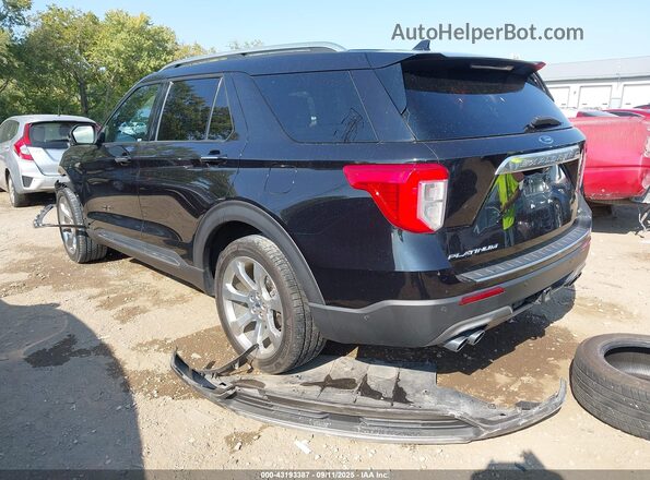 1FM5K8HC9LGA51159 2020 FORD FORD EXPLORER Black Rear left