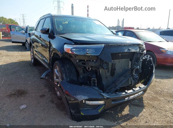 1FM5K8HC9LGA51159 2020 FORD FORD EXPLORER Black Front view