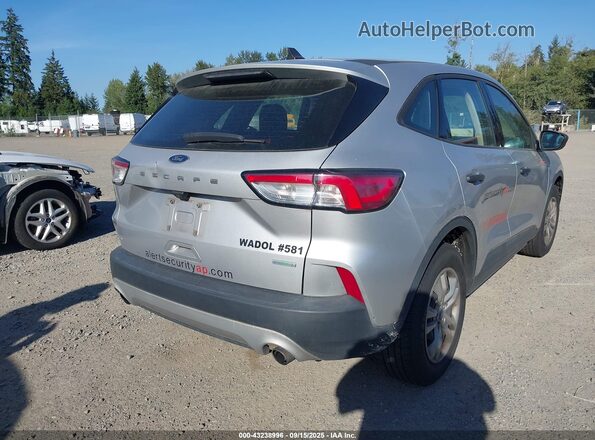 1FMCU0F60LUB71188 2020 FORD ESCAPE Silver Front view