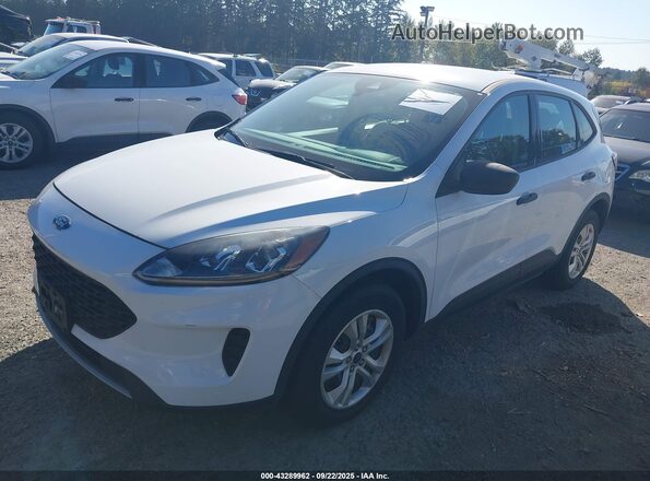 1FMCU0F63LUC12929 2020 FORD ESCAPE White Front left