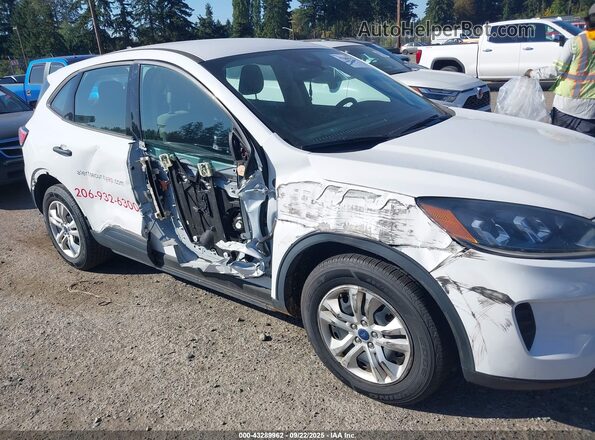 1FMCU0F63LUC12929 2020 FORD ESCAPE White Front view