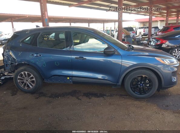 1FMCU0F69LUB62974 2020 FORD ESCAPE Синий Панорамный вид салона 360°