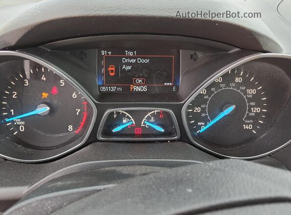 1FMCU0F73JUB95698 2018 FORD ESCAPE Gray 