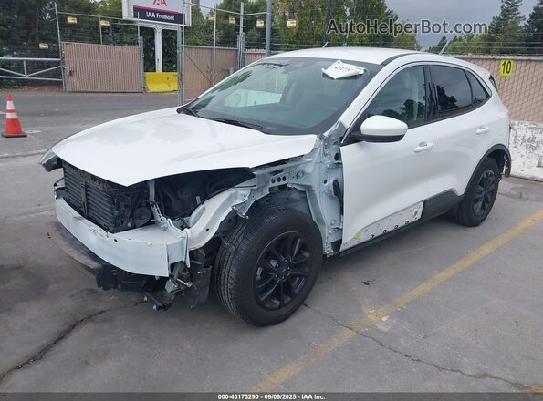 1FMCU0G67LUC76082 2020 FORD ESCAPE White Առջևի ձախ երեք քառորդ տեսարան