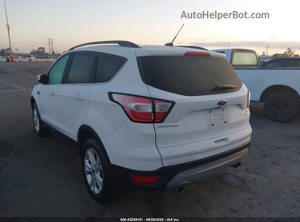1FMCU0GD3JUB16308 2018 FORD ESCAPE White Trasero izquierdo
