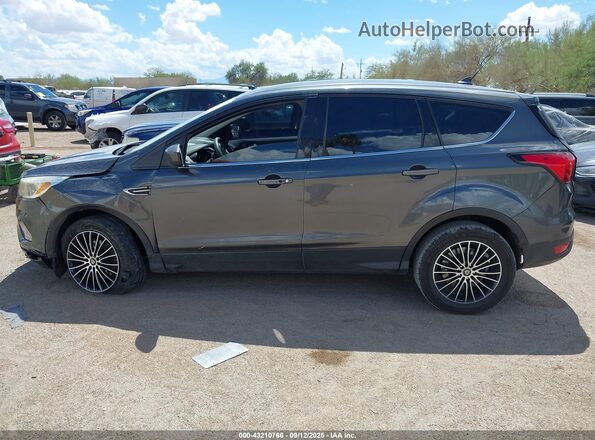 1FMCU0GD3KUA42275 2019 FORD ESCAPE Gray 