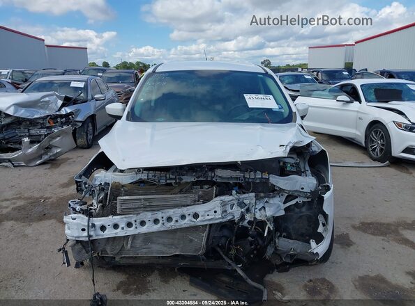 1FMCU0GD4KUA64978 2019 FORD ESCAPE White Instrument cluster view