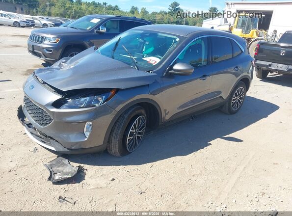 1FMCU0KZ8NUB06916 2022 FORD ESCAPE Серый Передняя левая четверть