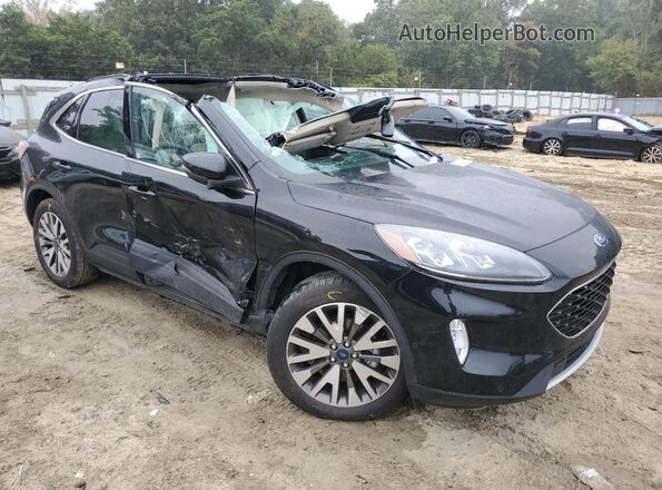 1FMCU9DZ1LUA95398 2020 FORD ESCAPE Black Przód prawy