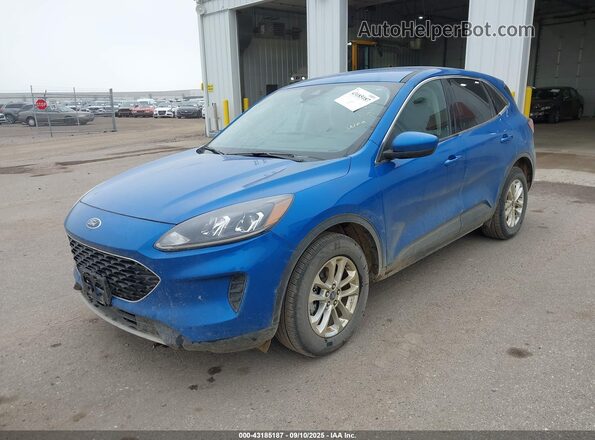 1FMCU9G61LUB85362 2020 FORD ESCAPE Blue Front left