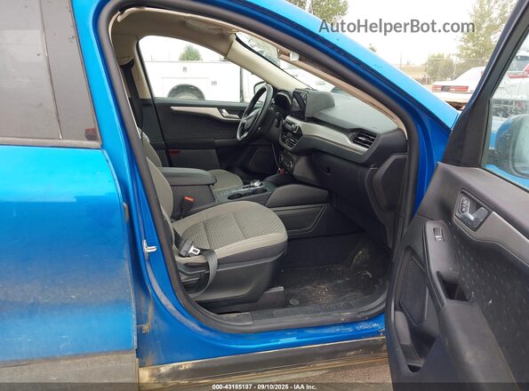 1FMCU9G61LUB85362 2020 FORD ESCAPE Blue Front interior view