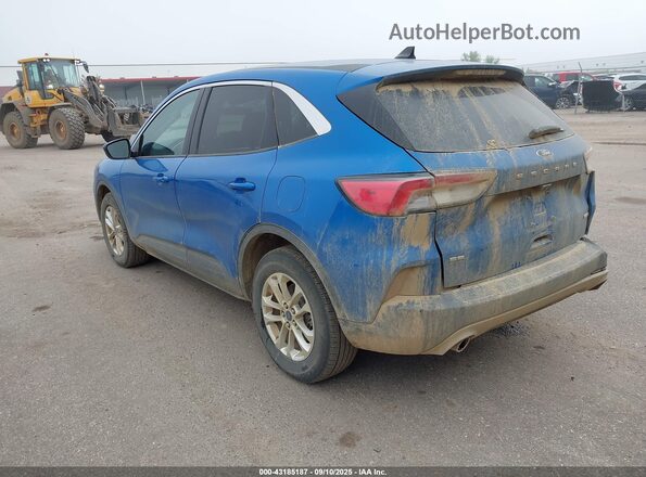 1FMCU9G61LUB85362 2020 FORD ESCAPE Blue Rear left