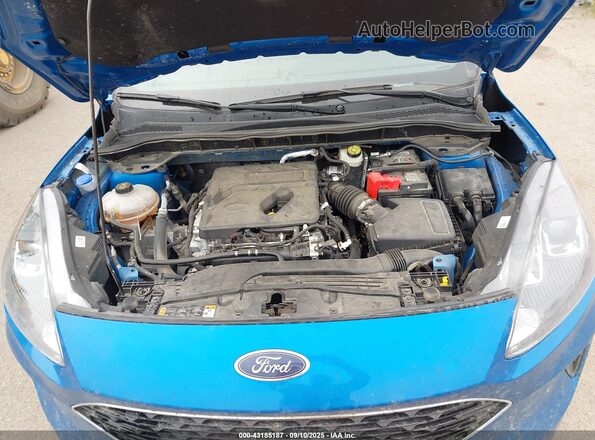 1FMCU9G61LUB85362 2020 FORD ESCAPE Blue Rear view