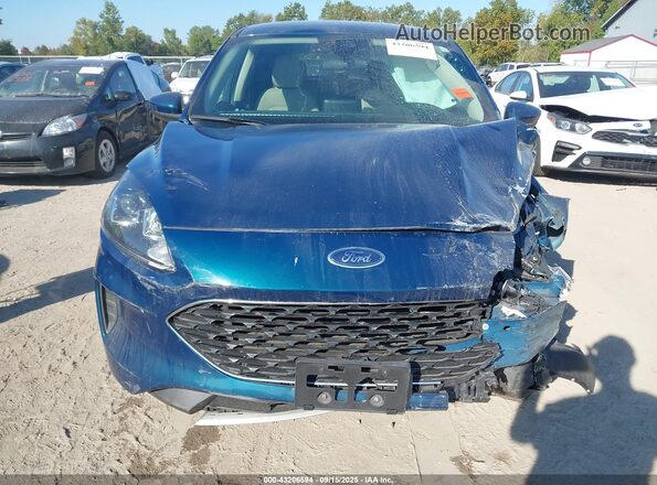 1FMCU9G65LUC66770 2020 FORD ESCAPE Blue წინა პანელის ხედი