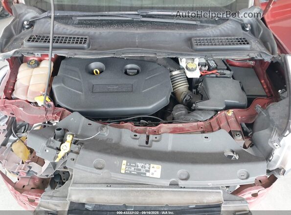 1FMCU9G98GUC23508 2016 FORD ESCAPE Maroon Rear view