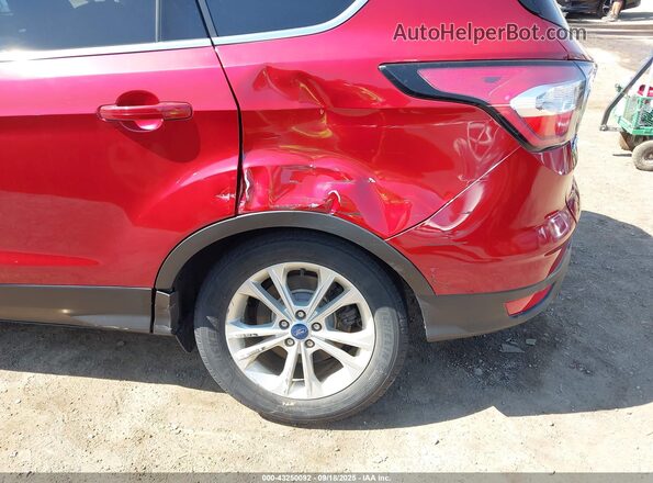 1FMCU9GD2JUC02004 2018 FORD ESCAPE Красный 