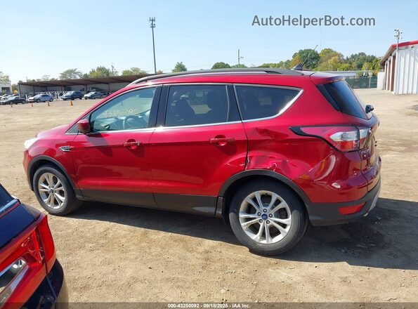 1FMCU9GD2JUC02004 2018 FORD ESCAPE Красный 