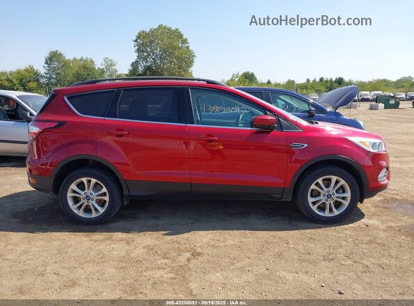 1FMCU9GD2JUC02004 2018 FORD ESCAPE Красный 