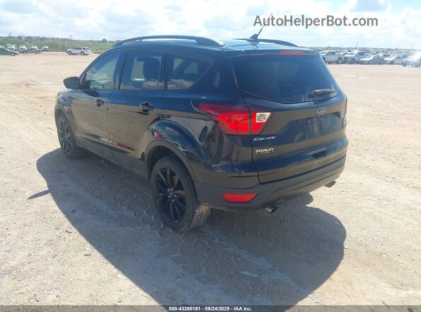 1FMCU9GD2KUB38242 2019 FORD ESCAPE Черный Задняя левая четверть