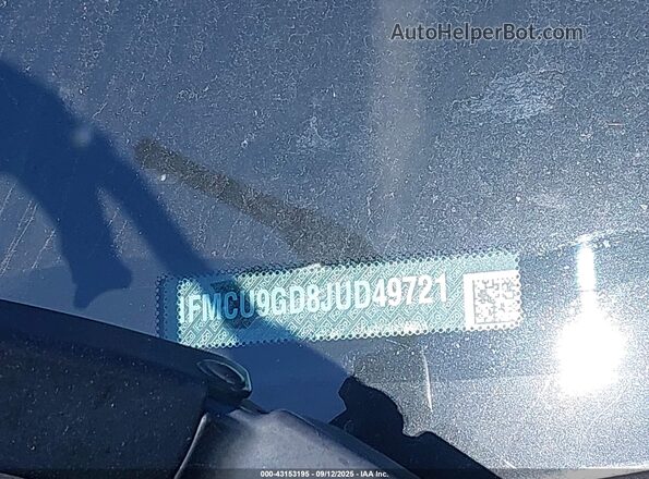 1FMCU9GD8JUD49721 2018 FORD ESCAPE Blue 