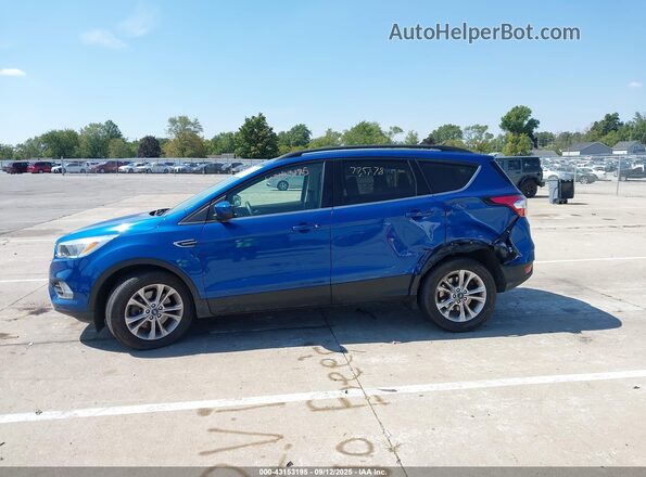 1FMCU9GD8JUD49721 2018 FORD ESCAPE Blue 