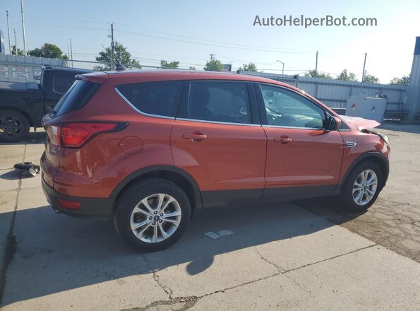 1FMCU9GD9KUA96443 2019 FORD ESCAPE Orange Rear right