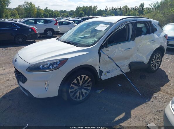 1FMCU9J91LUB16223 2020 FORD ESCAPE White Front left