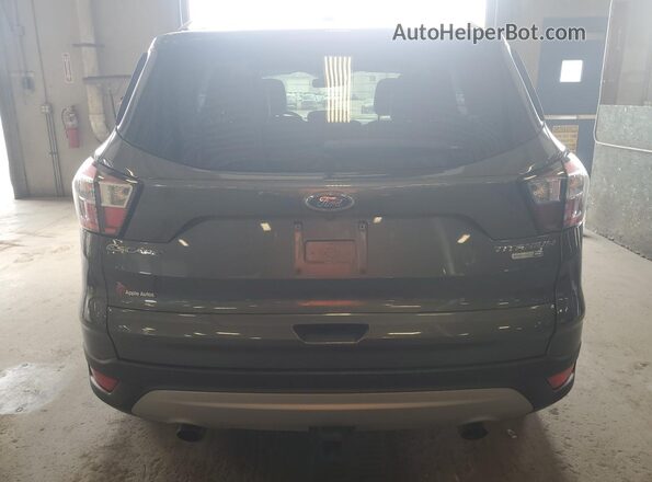1FMCU9J96JUD59751 2018 FORD ESCAPE Gray 