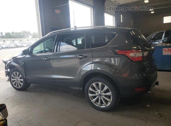 1FMCU9J96JUD59751 2018 FORD ESCAPE Gray 