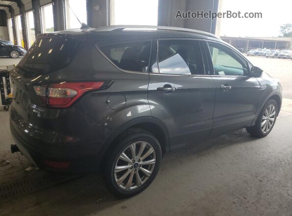 1FMCU9J96JUD59751 2018 FORD ESCAPE Gray 