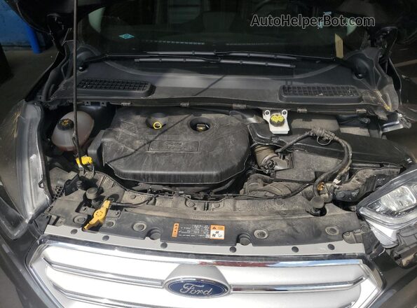 1FMCU9J96JUD59751 2018 FORD ESCAPE Gray 
