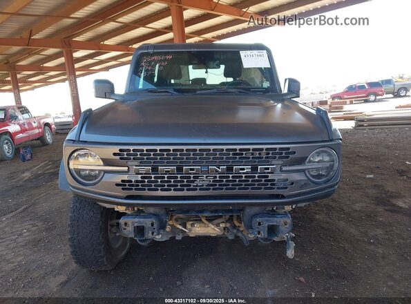 1FMDE5CP5MLB04377 2021 FORD BRONCO Gray Սալոնի հետևի տեսք