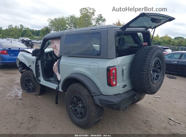 1FMDE5FP7MLA20055 2021 FORD BRONCO Gray Rear left